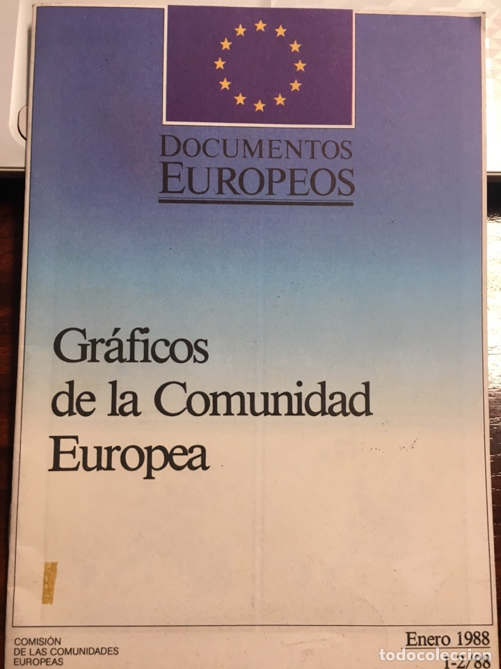 Documentos antiguos: Gr&aacute;ficos de la comunidad europea 1988
