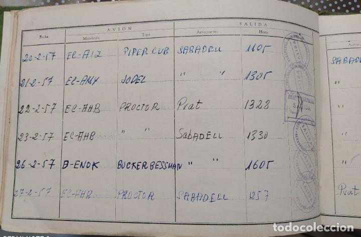 Documentos antiguos: Espa&ntilde;a. Cartilla de vuelos - Foto 1