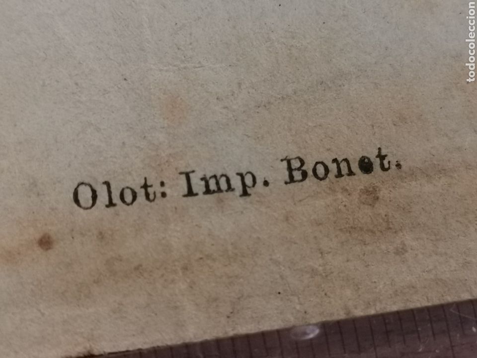 Documentos antiguos: Documento del Centro de Cat&oacute;licos de Olot y su comarca. Cofrad&iacute;a del Sant&iacute;simo Sacramento - Foto 5