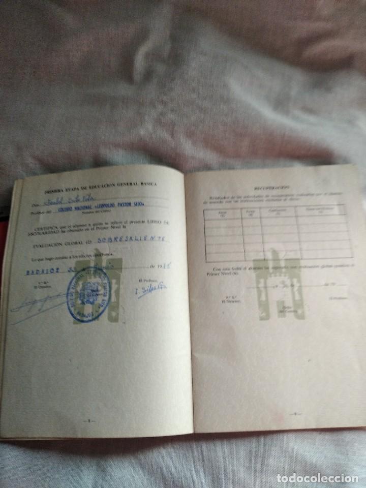 Documentos antiguos: libro de escolaridad - Foto 7