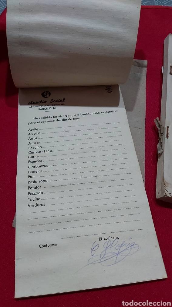 Documentos antiguos: LOTE DOCUMENTOS AUXILIO SOCIAL VILANOVA I LA GELTR&Uacute; - Foto 5