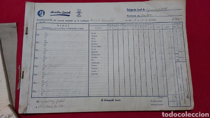 Documentos antiguos: LOTE DOCUMENTOS AUXILIO SOCIAL VILANOVA I LA GELTR&Uacute; - Foto 6