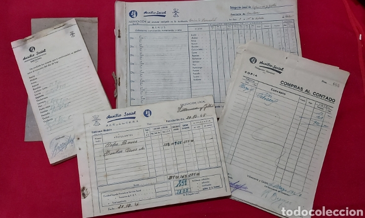 Documentos antiguos: LOTE DOCUMENTOS AUXILIO SOCIAL VILANOVA I LA GELTR&Uacute; - Foto 1