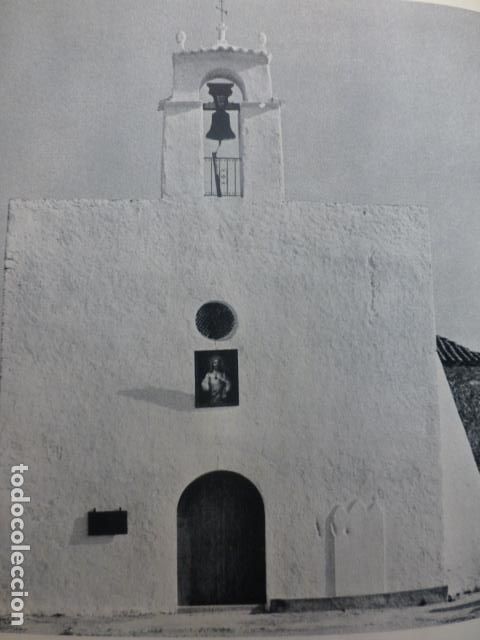 Documentos antiguos: SAN AGUSTIN IBIZA IGLESIA ANTIGUA LAMINA HUECOGRABADO A&Ntilde;OS 40