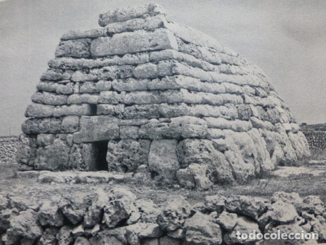 Documenti antichi: MENORCA SA NAU DES TUDONS ANTIGUA LAMINA HUECOGRABADO A&Ntilde;OS 40