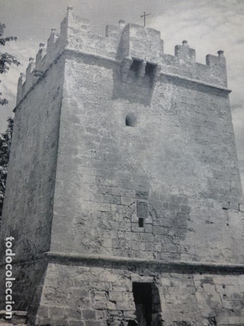 Documenti antichi: SON SAURA MENORCA TORRE ANTIGUA LAMINA HUECOGRABADO A&Ntilde;OS 40