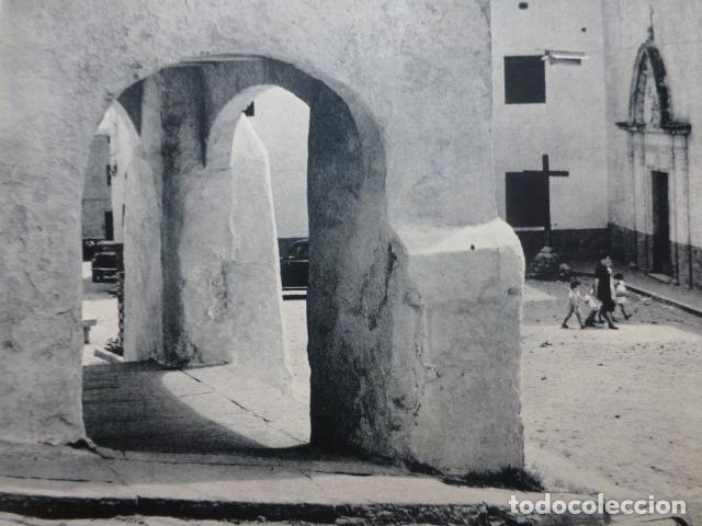 Documenti antichi: FERRERIES MENORCA DETALLE URBANO ANTIGUA LAMINA HUECOGRABADO A&Ntilde;OS 40