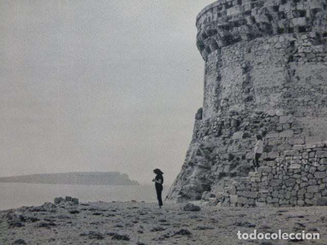 Documenti antichi: FORNELLS MENORCA TORRE ANTIGUA LAMINA HUECOGRABADO A&Ntilde;OS 40