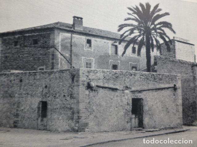 Documenti antichi: SANTANYI MALLORCA MASIA ANTIGUA LAMINA HUECOGRABADO A&Ntilde;OS 40