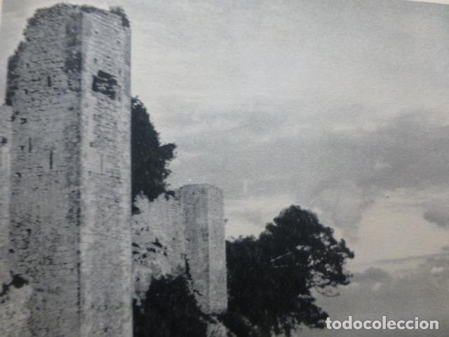 Documenti antichi: SANTUERI MALLORCA CASTILLO ANTIGUA LAMINA HUECOGRABADO A&Ntilde;OS 40