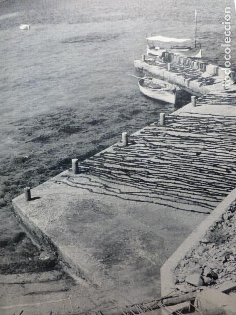 Old Documents: SANT ELM MALLORCA LAMINA HUECOGRABADO A&Ntilde;OS 50