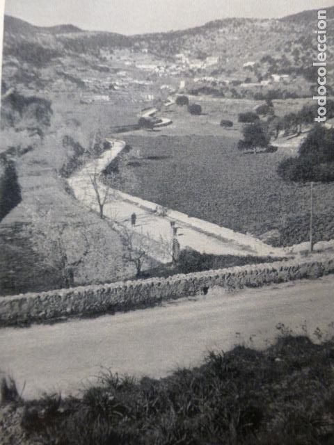 Documentos antiguos: ESPORLES MALLORCA LAMINA HUECOGRABADO A&Ntilde;OS 50