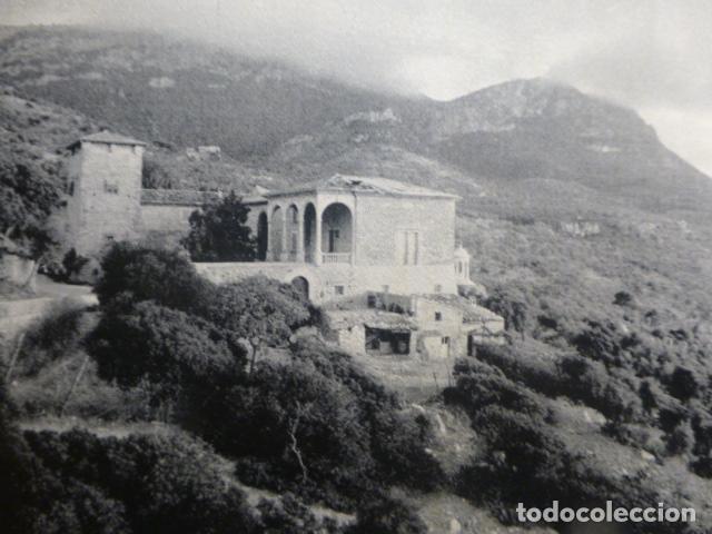 Old Documents: SON MARROIG MALLORCA LAMINA HUECOGRABADO A&Ntilde;OS 50
