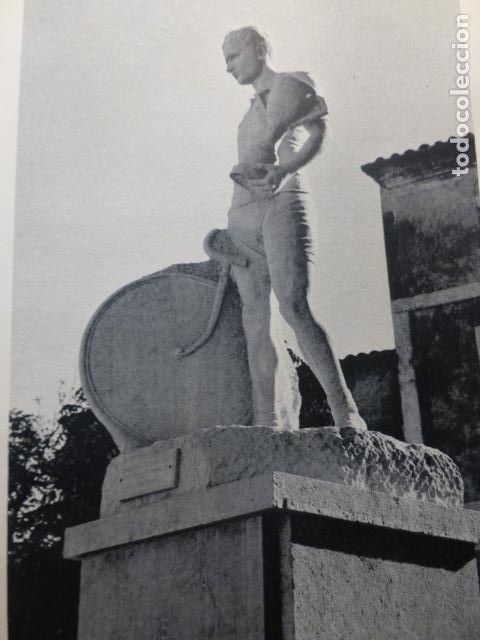 Documentos antiguos: SINEU MALLORCA MONUMENTO AL CICLISTA ALOMAR ANTIGUA L&Aacute;MINA HUECOGRABADO A&Ntilde;OS 50