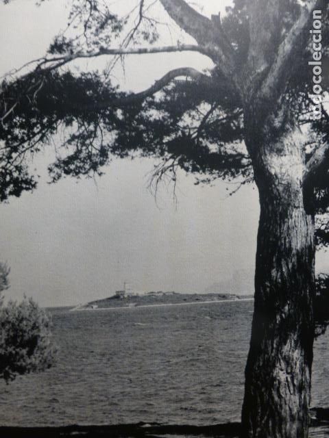 Old Documents: AUCANADA MALLORCA DETALLE DE LA COSTA ANTIGUA L&Aacute;MINA HUECOGRABADO A&Ntilde;OS 50
