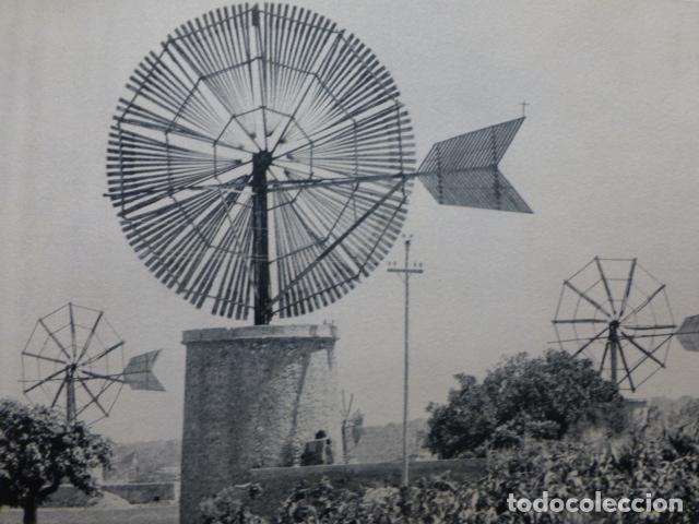 Documents Anciens: LA PUEBLA MALLORCA MOLINOS DE AGUA ANTIGUA L&Aacute;MINA HUECOGRABADO A&Ntilde;OS 50