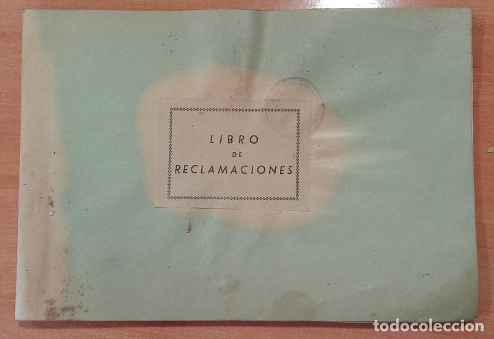 Documentos antiguos: LIBRO DE RECLAMACIONES DE COLMADO. MINISTERIO DE COMERCIO, DELEGACI&Oacute;N DE ALBACETE. 1959