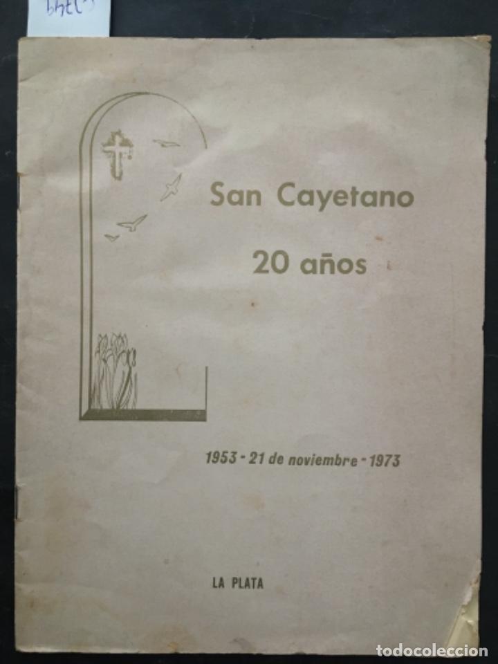 Documentos antiguos: COLEGIO SAN CAYETANO, LA PLATA, 1973