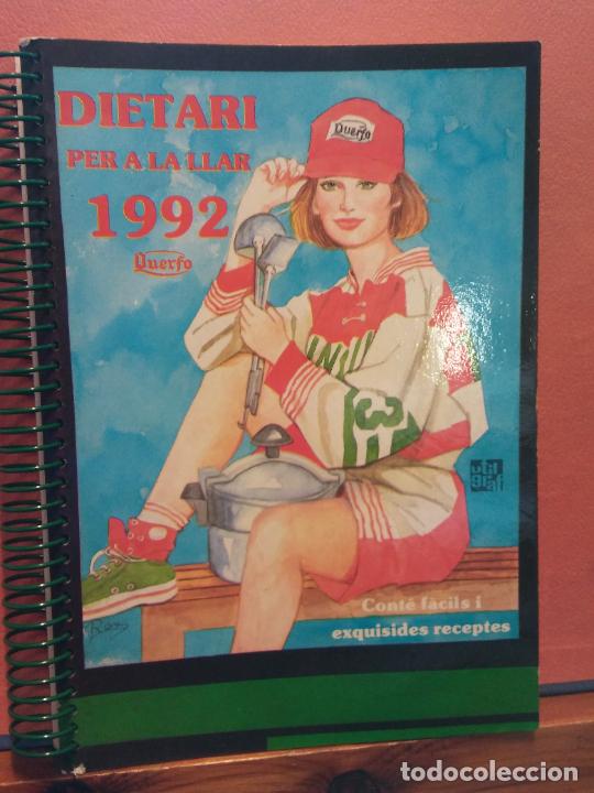 Documentos antiguos: DIETARI PER A LA LLAR 1992. UTILGRAF - Foto 1