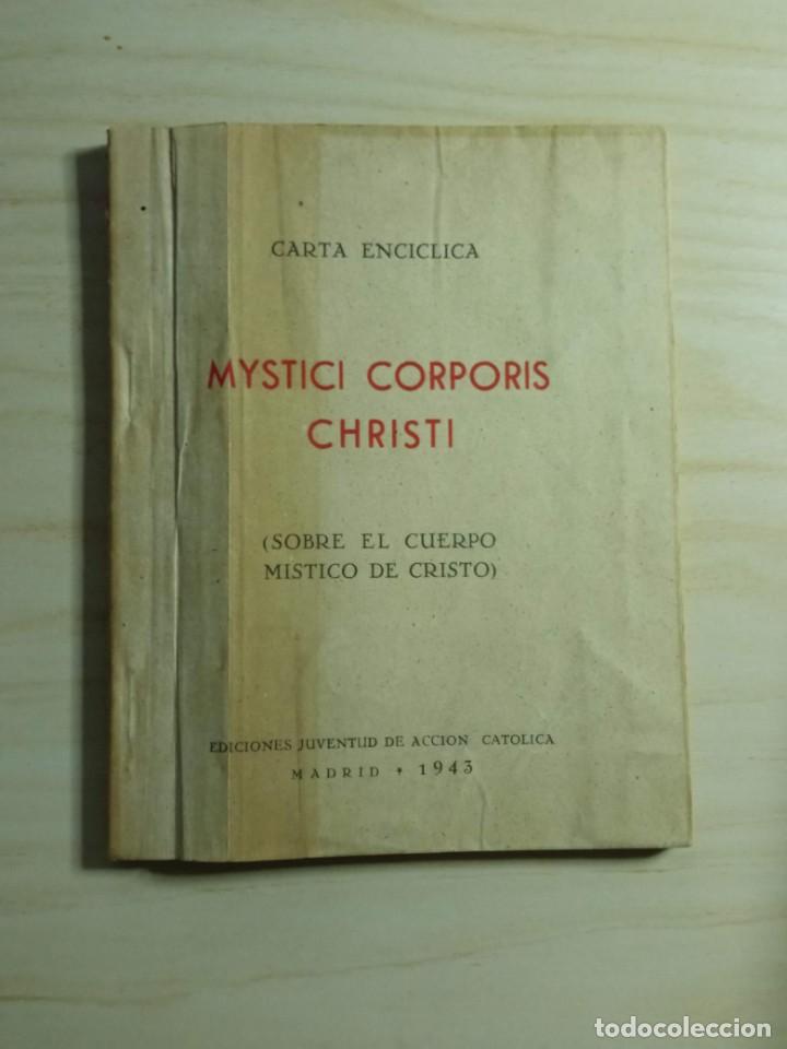 Encíclica Mystici Corporis Christi - Pío Xii - - Vendido En Venta ...