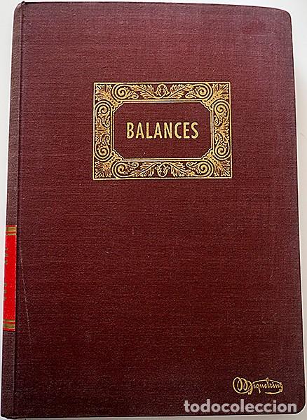Documentos antiguos: Libro de Balances e Inventarios Miquelrius - Foto 14