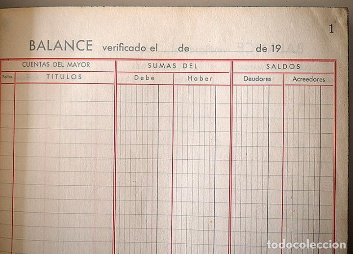 Documentos antiguos: Libro de Balances e Inventarios Miquelrius - Foto 11