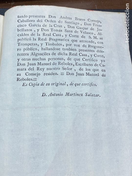 Documentos antiguos: REAL PRAGMATICA DOBL&Oacute;N DE A OCHO. NUMISM&Aacute;TICA. MADRID 1779 - Foto 6