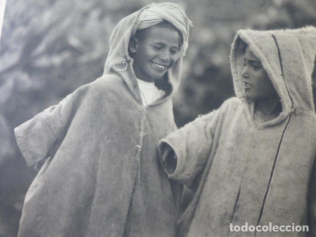 Alte Dokumente: RIF MARRUECOS ESPA&Ntilde;OL RIFE&Ntilde;OS ANTIGUA LAMINA HUECOGRABADO A&Ntilde;OS 40