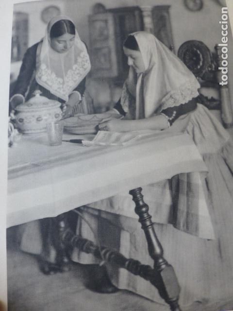 Alte Dokumente: MALLORCA INTERIOR MALLORQUIN ANTIGUA LAMINA HUECOGRABADO A&Ntilde;OS 40