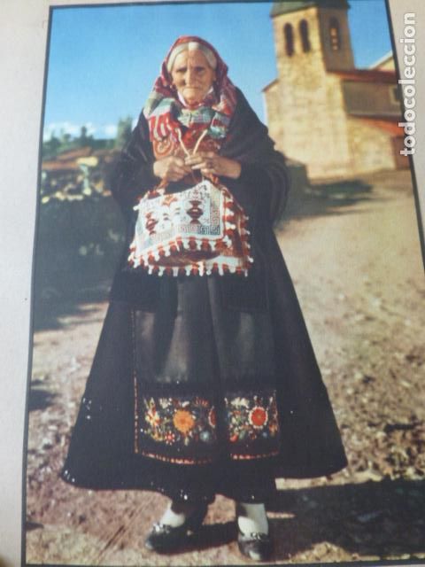 Alte Dokumente: VAL DE SAN LORENZO LEON MARAGATA ANTIGUA LAMINA HUECOGRABADO A&Ntilde;OS 40