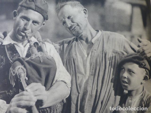 Alte Dokumente: ASTURIAS GAITEROS ANTIGUA LAMINA HUECOGRABADO A&Ntilde;OS 40