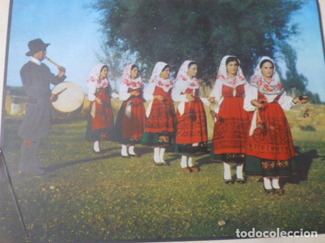 Alte Dokumente: VAL DE SAN LORENZO LEON MARAGATAS ANTIGUA LAMINA HUECOGRABADO A&Ntilde;OS 40