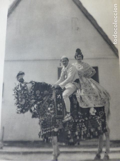 Documents Anciens: VALENCIA GRUPA VALENCIANA ANTIGUA LAMINA HUECOGRABADO A&Ntilde;OS 40