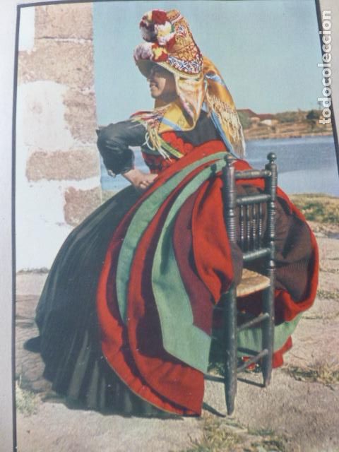 Documenti antichi: MONTEHERMOSO CACERES MUJER ANTIGUA LAMINA HUECOGRABADO A&Ntilde;OS 40