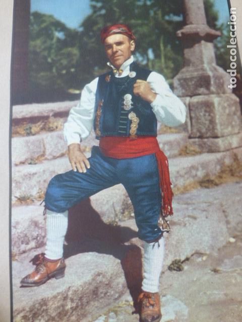 Documents Anciens: LA ALBERCA SALAMANCA SERRANO ANTIGUA LAMINA HUECOGRABADO A&Ntilde;OS 40