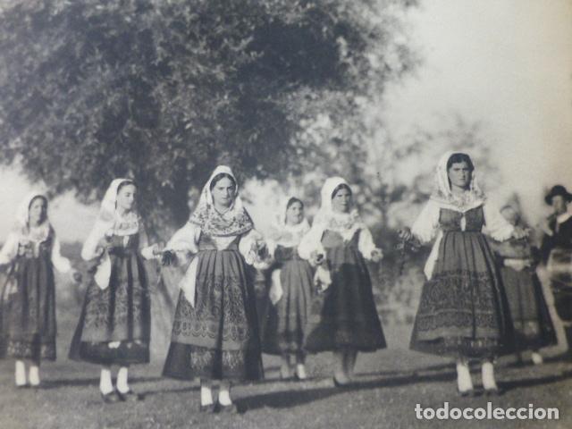 Alte Dokumente: VAL DE SAN LORENZO LE&Oacute;N MAYAS ANTIGUA LAMINA HUECOGRABADO A&Ntilde;OS 40