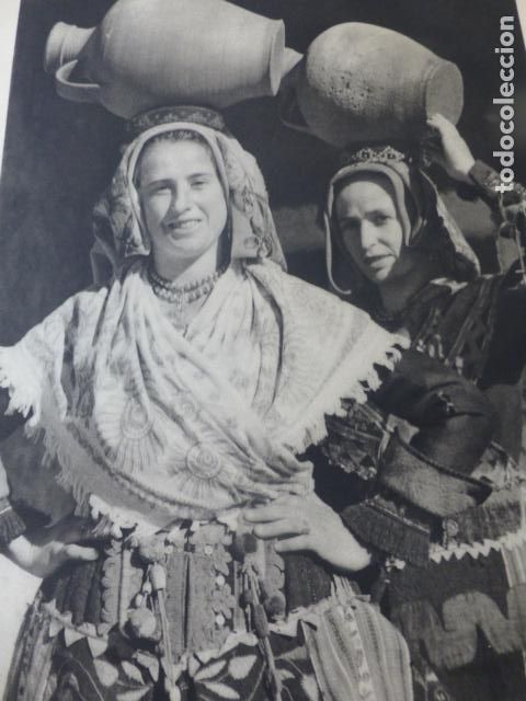 Documenti antichi: PE&Ntilde;APARDA SALAMANCA AGUADORAS ANTIGUA LAMINA HUECOGRABADO A&Ntilde;OS 40