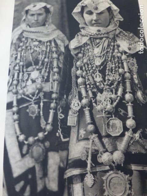 Documents Anciens: LA ALBERCA SALAMANCA MUJERES ANTIGUA LAMINA HUECOGRABADO A&Ntilde;OS 40