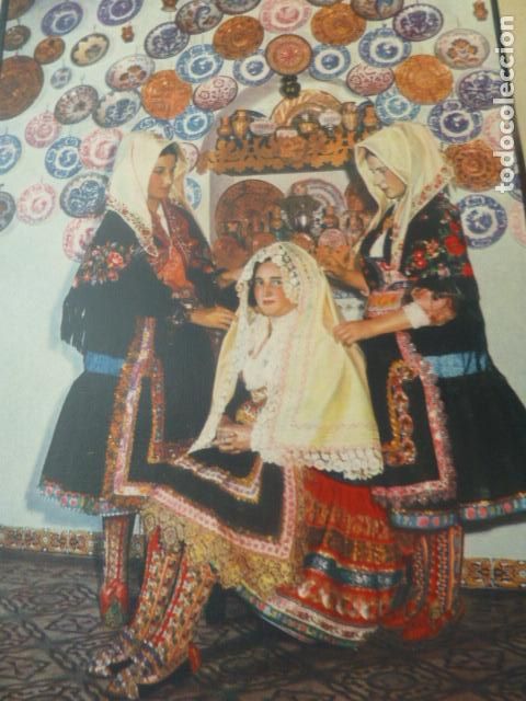 Documentos antiguos: LAGARTERA TOLEDO MUJERES LAGARTERANAS ANTIGUA LAMINA HUECOGRABADO A&Ntilde;OS 40