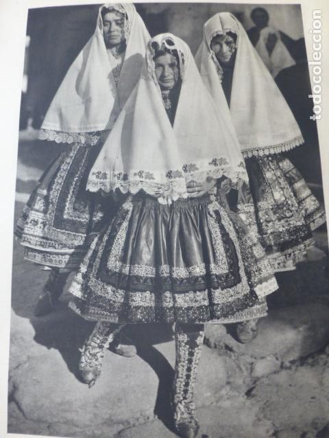 Documentos antiguos: LAGARTERA TOLEDO TIPOS ANTIGUA LAMINA HUECOGRABADO A&Ntilde;OS 40