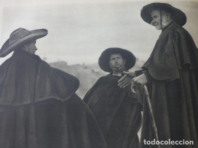 Alte Dokumente: AVILA TIPOS ANTIGUA LAMINA HUECOGRABADO A&Ntilde;OS 40