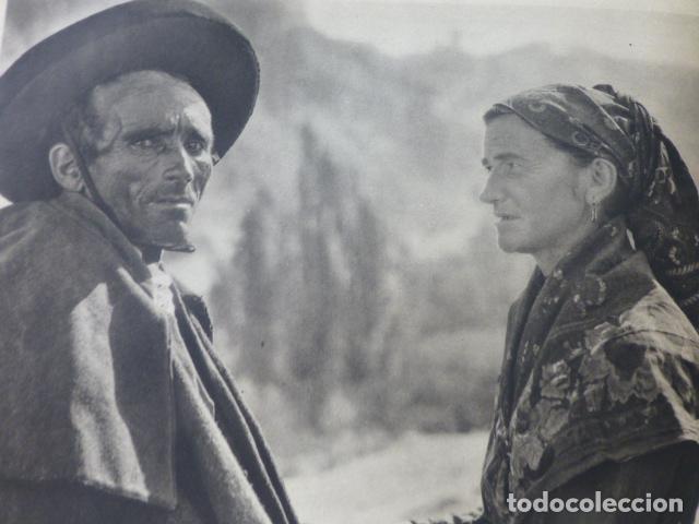 Documenti antichi: SEP&Uacute;LVEDA SEGOVIA TIPOS ANTIGUA LAMINA HUECOGRABADO A&Ntilde;OS 40