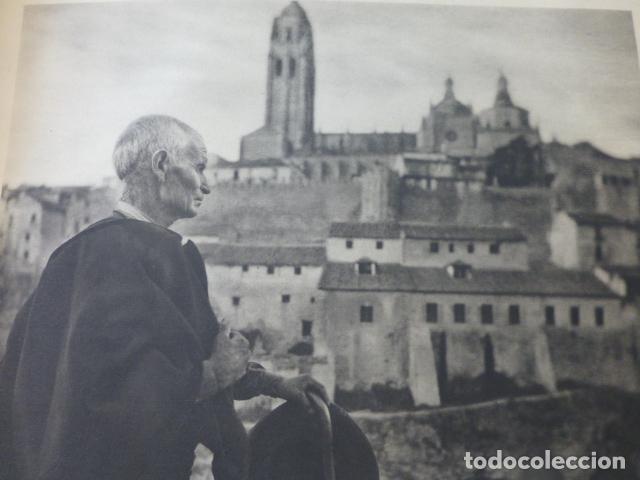 Documenti antichi: SEGOVIA TIPO ANTIGUA LAMINA HUECOGRABADO A&Ntilde;OS 40