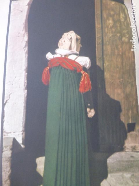 Alte Dokumente: ANS&Oacute; HUESCA TIPOS ANTIGUA LAMINA HUECOGRABADO A&Ntilde;OS 40