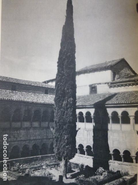 Documents Anciens: SANTO DOMINGO DE SILOS CLAUSTRO DEL MONASTERIO ANTIGUA LAMINA HUECOGRABADO A&Ntilde;OS 50