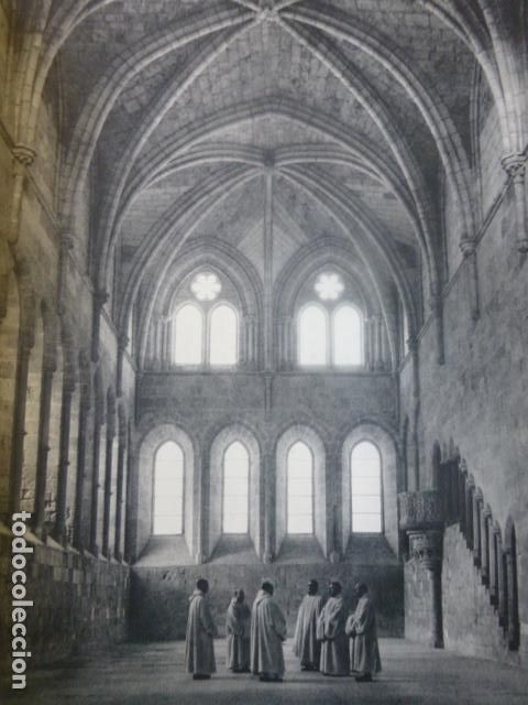 Alte Dokumente: SANTA MARIA DE HUERTA SORIA MONASTERIO ANTIGUA LAMINA HUECOGRABADO A&Ntilde;OS 50