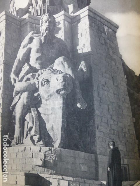 Documents Anciens: EL VALLE DE LOS CA&Iacute;DOS MADRID ANTIGUA LAMINA HUECOGRABADO A&Ntilde;OS 50