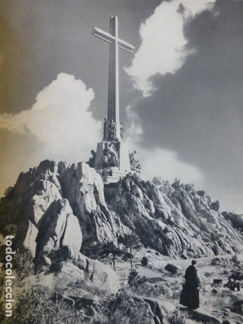 Alte Dokumente: EL VALLE DE LOS CA&Iacute;DOS MADRID ANTIGUA LAMINA HUECOGRABADO A&Ntilde;OS 50