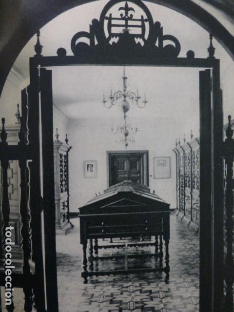 Alte Dokumente: MONTSERRAT BARCELONA ANTIGUA LAMINA HUECOGRABADO A&Ntilde;OS 50