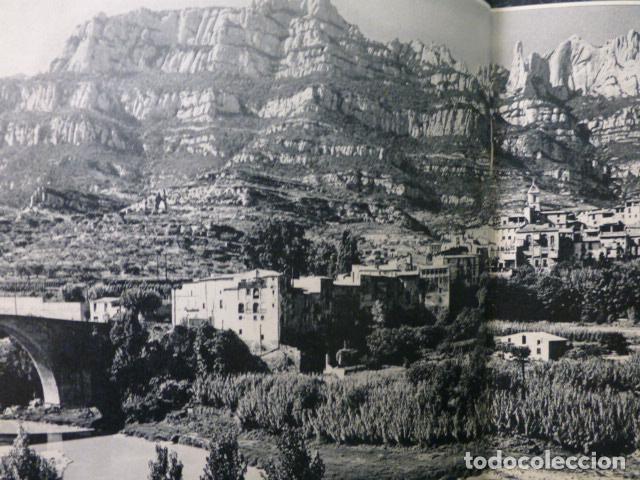 Alte Dokumente: MONTSERRAT BARCELONA ANTIGUA LAMINA HUECOGRABADO A&Ntilde;OS 50